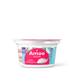 Amoo Deser Kokosowy 150 g – roślinny deser | Magda Roślinna