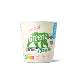 Greenzly Natural 130 g – vegangurt kokosowy bez cukru | Magda Roślinna